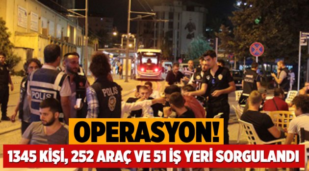 150 polisle Narko-sokak operasyonu