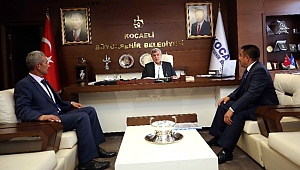 Akçakent Belediye Başkanından, İbrahim Karaosmanoğlu'na ziyaret