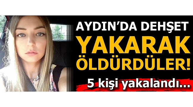 Aydın'daki kadın cinayetine 2 tutuklama