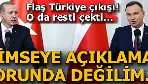 Cumhurbaşkanı Erdoğan'dan AB'ye rest: Minderden kaçan biz olmayacağız