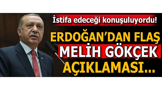 Son dakika: Cumhurbaşkanı Erdoğan'dan flaş Gökçek açıklaması