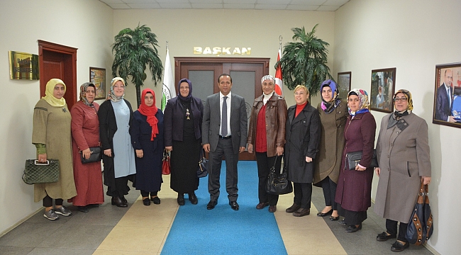 Ak Parti yeni ilçe kadın kollarından Toltar'a ziyaret
