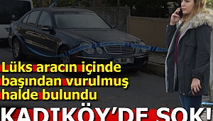 Kadıköy'de lüks bir otomobil içerisinde erkek cesedi bulundu