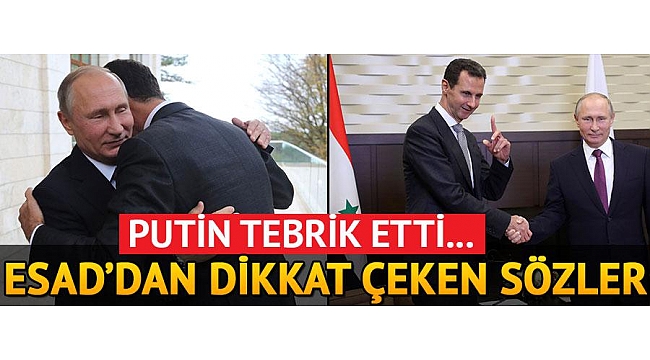 Türkiye,İran Rusya zirvesi öncesi Putin'den 'Esad' hamlesi
