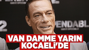 Van Damme yarın Kocaeli'de