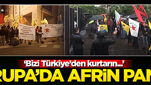 Avrupa'da 'Afrin' paniği! Teröristler böyle...