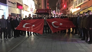Gebze sokakları Türk bayraklarıyla donatıldı