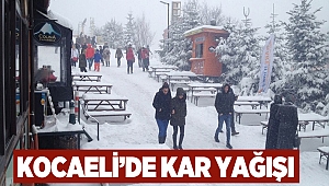 Kocaeli'de kar yağışı
