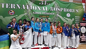 Boğaziçi Karate Turnuvasında Madalya Yağmuru