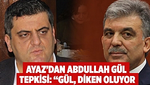  Ayaz’dan Abdullah Gül tepkisi: “Gül, diken oluyor
