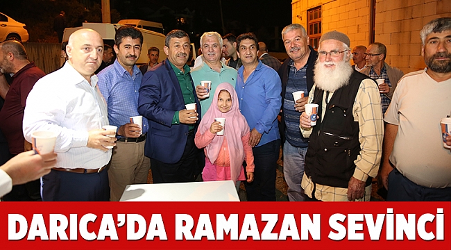 Darıca'da Ramazan sevinci