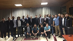 Dinç’e Trabzonlu Gençlerden destek