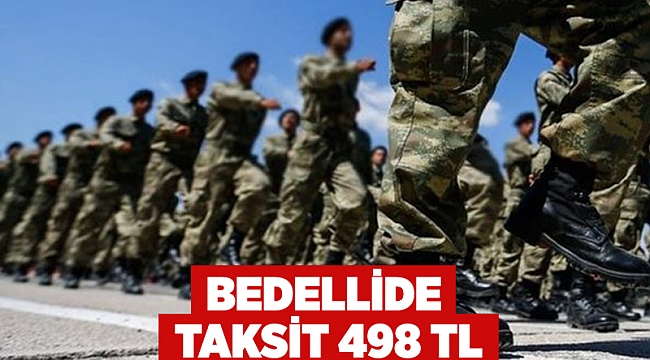 BEDELLİDE TAKSİT 498 TL
