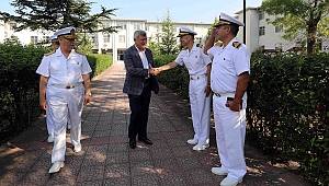 Başkan, Garnizon Komutanını ziyaret etti