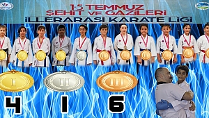 Çayırova'dan Sakarya Karate liginde 11 Madalya