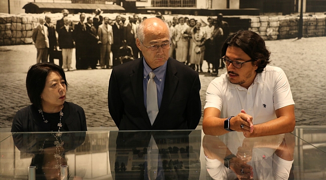 Japon Başkonsolos Bilim Merkezi’ni ziyaret etti