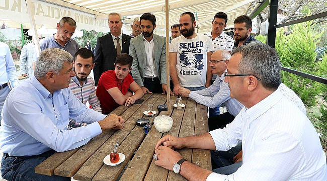 Karaosmanoğlu Gebze'ye çıkarma yaptı