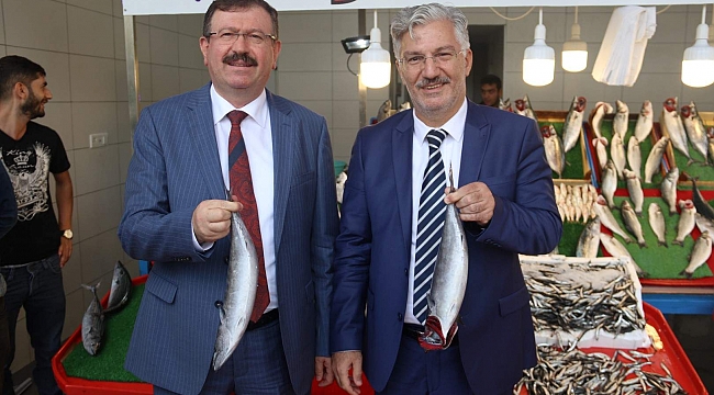 Balıkhan'ın ilk müşterileri Özak ve Bayram