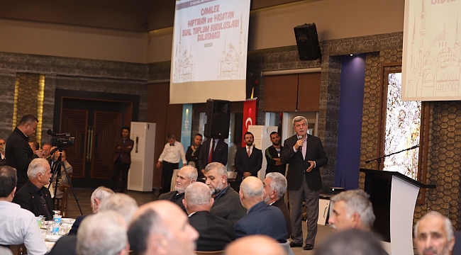 Başkan Karaosmanoğlu, Cami Dernek başkanlarıyla buluştu