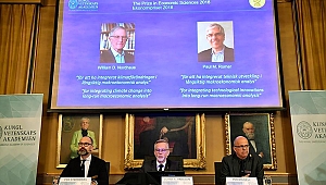 Nobel Ekonomi Ödülü'nü Nordhaus ve Romer paylaştı