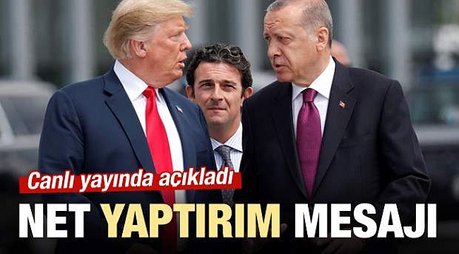 Türkiye'den ABD'ye net yaptırım mesajı