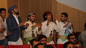Yemenli öğrenciler kültürlerini tanıttı