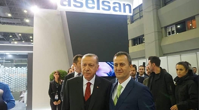 Cumhurbaşkanı Erdoğan ASELSAN standını gezdi