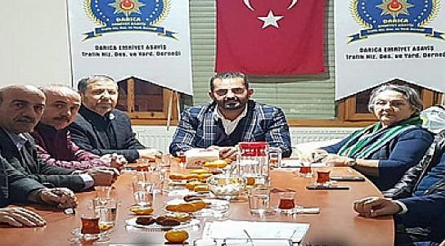 Darıca Polis Derneği Aksoy'la Toplantı yaptı