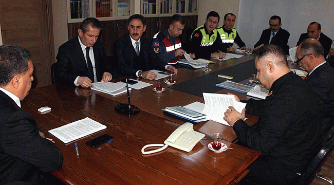 Gebze’de kış tedbirleri toplantısı yapıldı