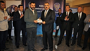 Gebze'nin  iki başarılı polisine ödül verildi 