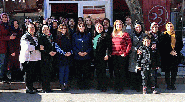 MHP'li kadınlar seçim startını verdi!
