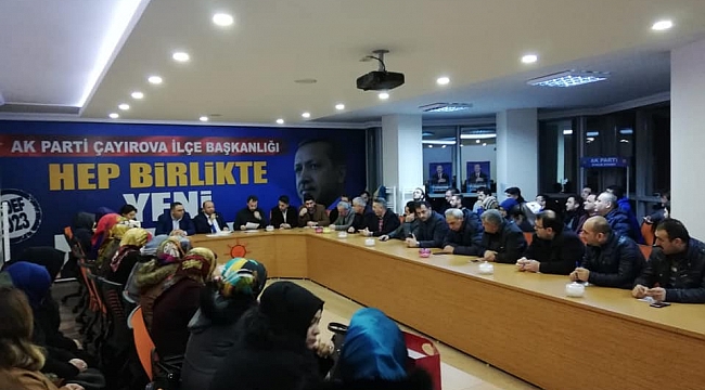 AK Parti Çayırova, Erdoğan için hazır