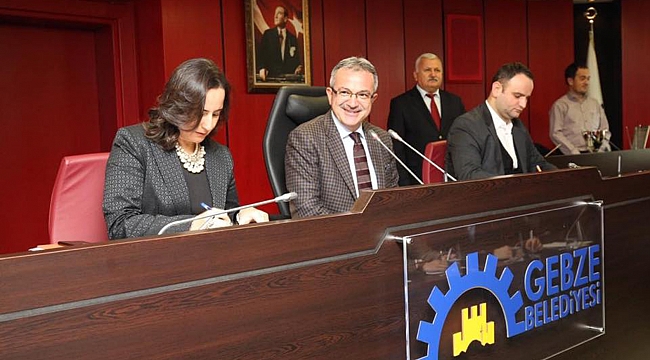 Gebze'de yeni yılın ilk meclisi yapıldı