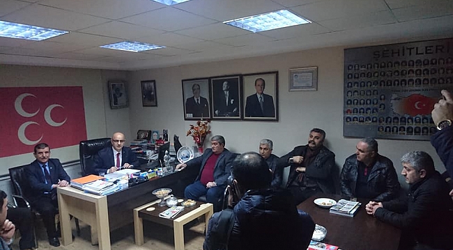 Ünlü'den MHP Gebze'ye ziyaret