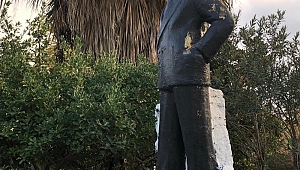 Atatürk heykeli yenilendi!  