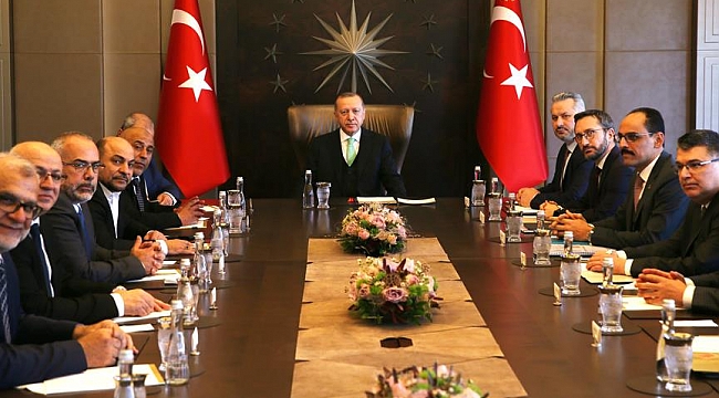  Erdoğan: Filistin davasına ve Filistin halkına sırtımızı dönmeyeceğiz
