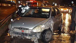 Gebze'de zincirleme kaza: 1 yaralı
