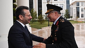 Korgeneral Çitil, Vali Aksoy'u ziyaret etti