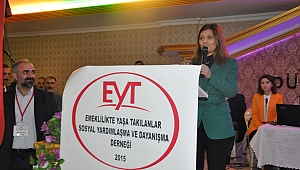 Serap Çakır'dan EYT mağdurlarına destek