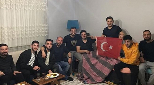 CHP’li gençler, AK Partili arkadaşlarını ziyaret etti