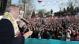 Erdoğan: 31 Mart'ta bir kez daha kazanan hizmet siyaseti olacak