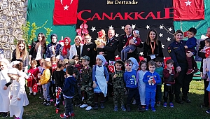 Jandarma zaferi çocuklarla kutladı