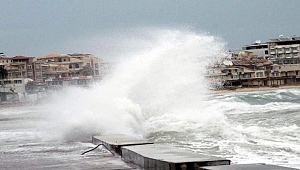 Marmara'da kuvvetli rüzgar ve fırtına uyarısı