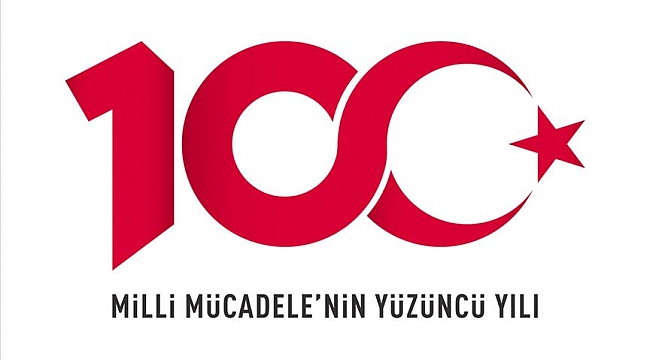 100. yıla özel logo