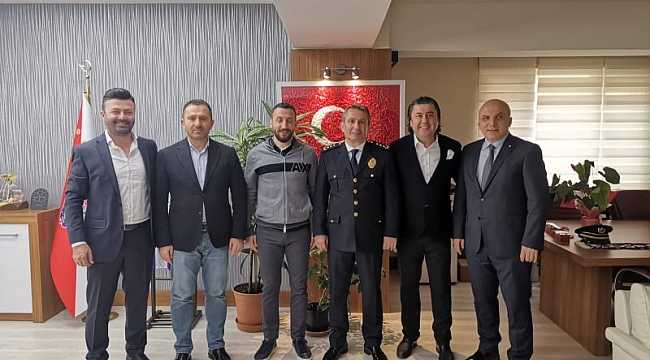 Gebze Polis Derneği Murat Müdürü ziyaret etti!