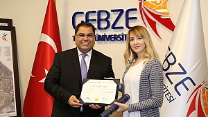 GEPOSB Yüksek Lisans Diplomasını GTÜ'den aldı