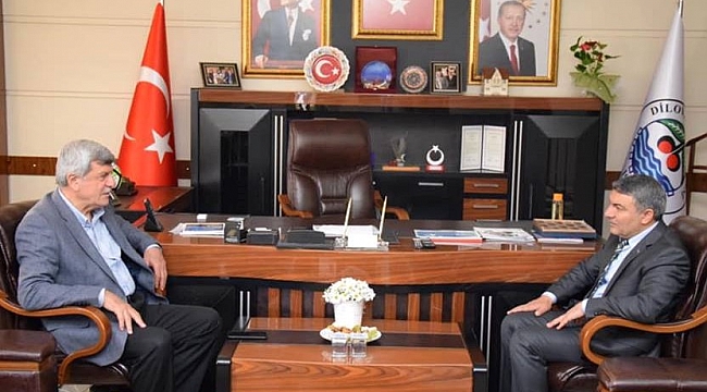 Karaosmanoğlu’ndan Başkan Şayir’e 'Hayırlı olsun' ziyareti