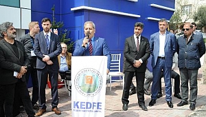 KEDFE yeni binasına kavuştu