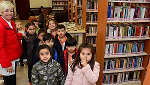 Kütüphane Haftası çocukları mutlu etti 