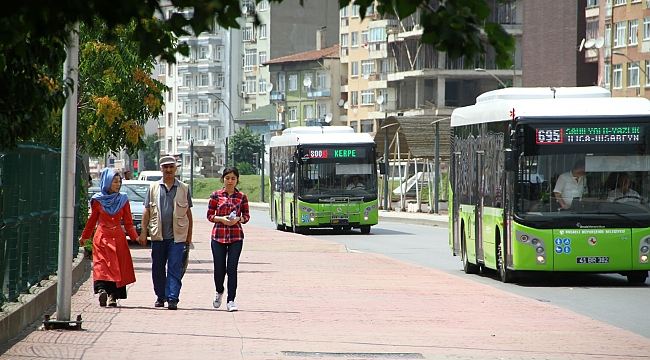 19 Mayıs'ta Kocaeli'nde ulaşım ücretsiz